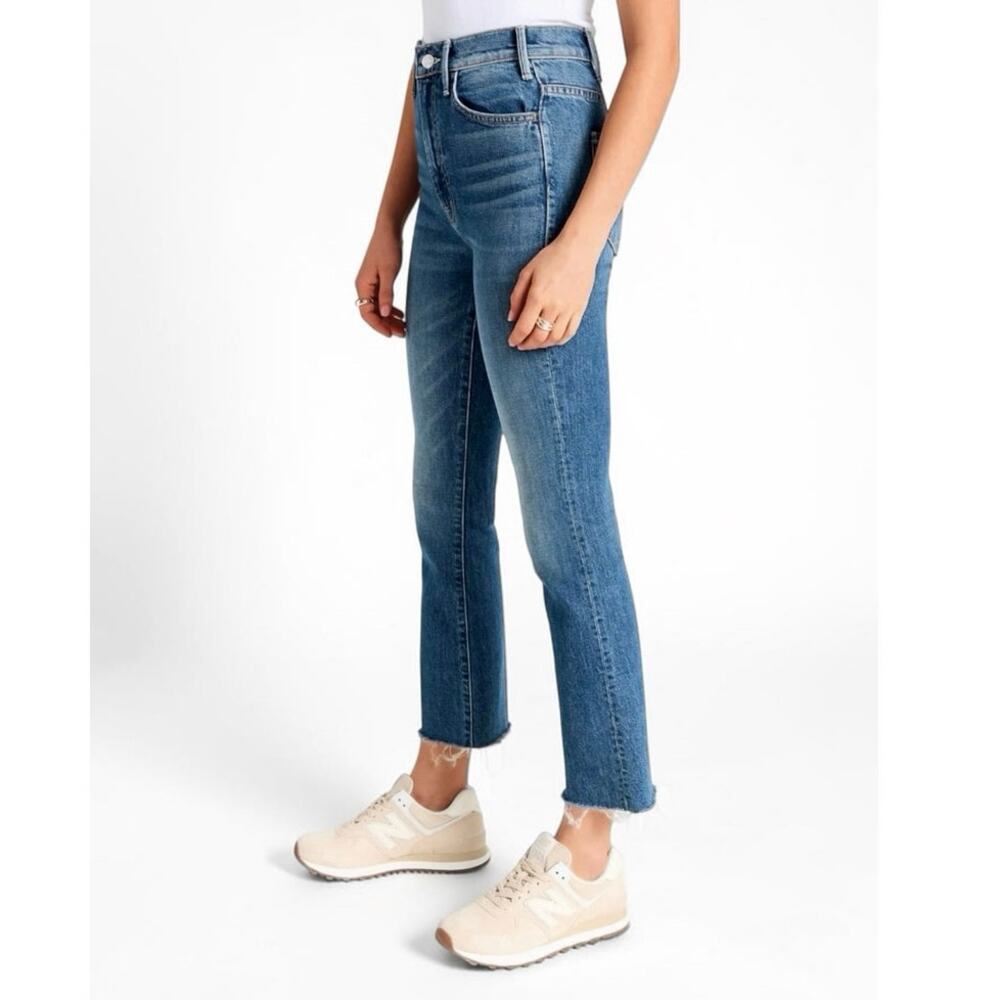 Mother SUPERIOR Hustler Flood Fray size 28 Beer Me Ankle Jeans - Picture 4 of 16